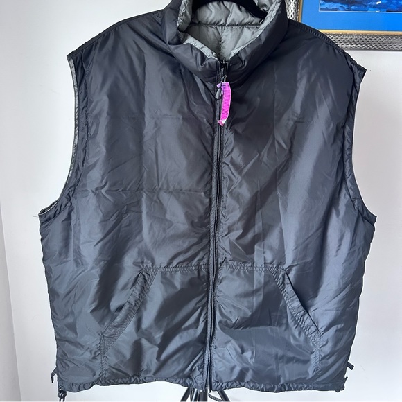 Gap vintage Men’s Reversible Down filled Zip Up skiing puffer Down fill size XXL - Picture 4 of 15